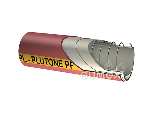 PLUTONE PF, 25/35mm, 13bar/-1bar, TPE-S/TPE-S, -35°C/+100°C, rot, 